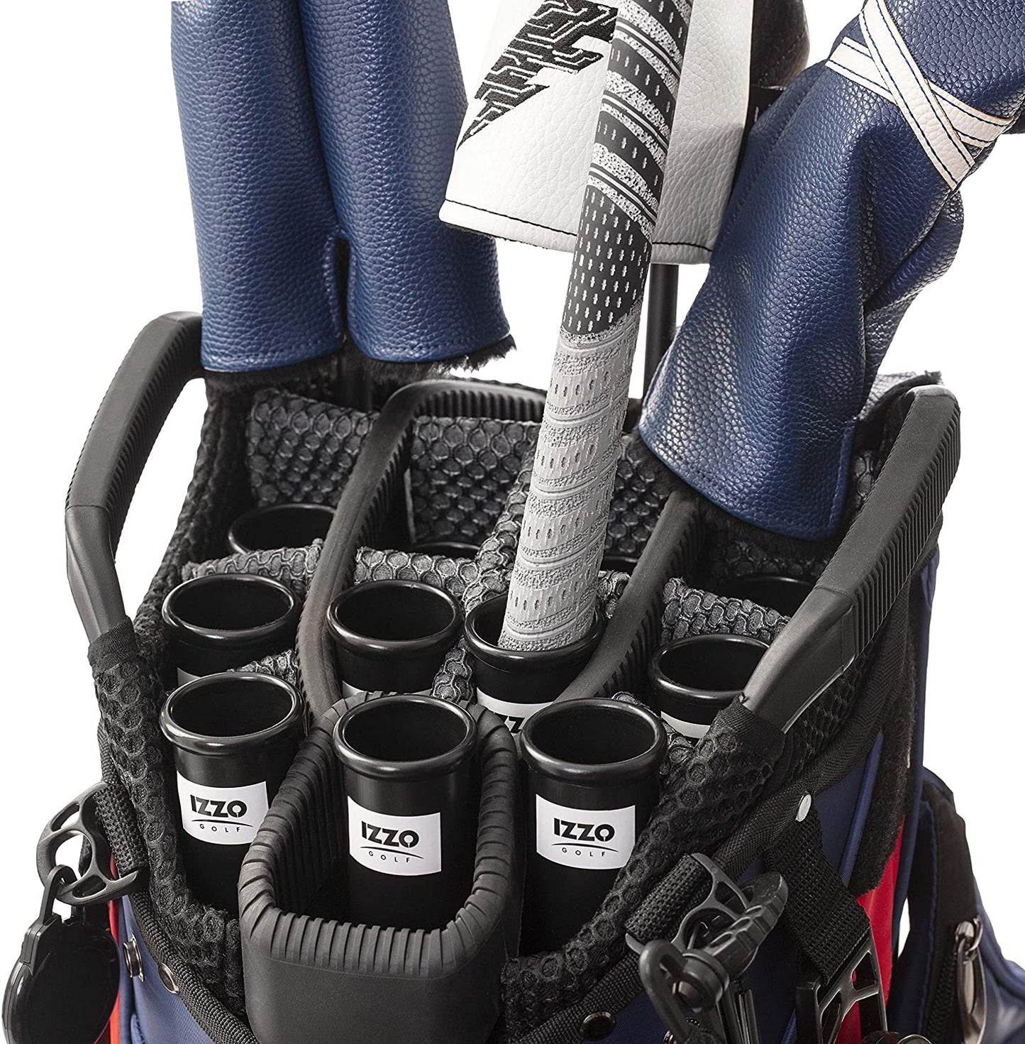 Black Plastic Golf Club Tube