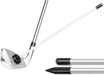 Collapsible Golf Alignment Sticks & Magnetic Alignment Rod, 40" Alignment Sticks, Magnetic Swing Training Aid 