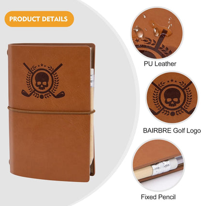 Leather Golf Journal and Scorecard