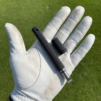 Golf Club Groove Sharpener - Restore Backspin for Wedges & Irons, Professional U/V Groove Cleaner Tool