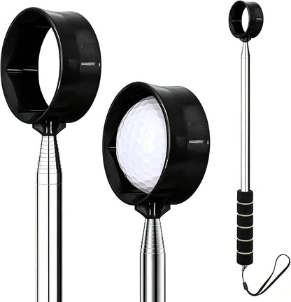 Golf Ball Retriever, Telescopic, 9Ft, for Water & Golf Course 