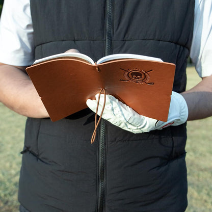 Leather Golf Journal and Scorecard